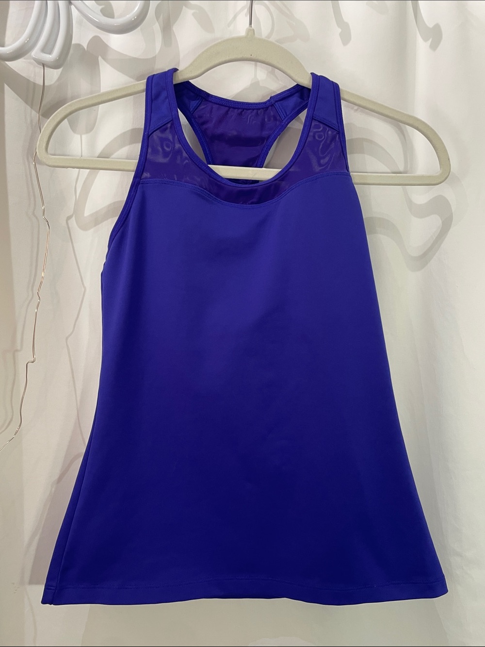 Athleta Deep Violet Racerback Performance Tank
